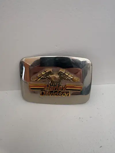 collectable Harley Davidson belt buckle , View more