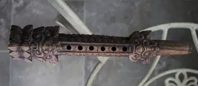 Wooden Balinese Flute, View more