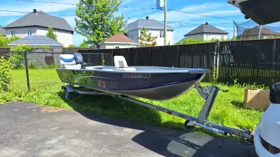 Chaloupe 16 pied de marque G3 de Yamaha modèle Guide V16 XT 2019 Moteur Yamaha 20 hp 2019 pied long...