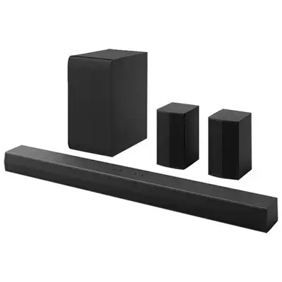 LG S55TR 420-Watt 5.1 Ch Sound Bar with Subwoofer set, View more