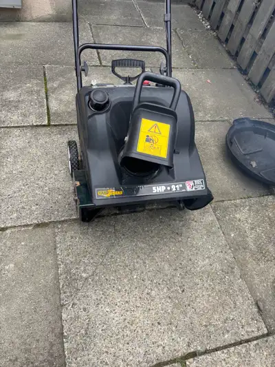 yard works snowblower, View more