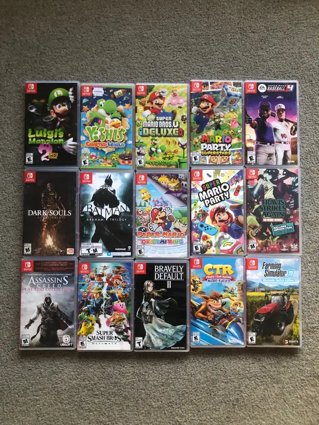 Nintendo Switch Consoles, Games And Accessories  in Nintendo Switch in Edmonton - Image 8