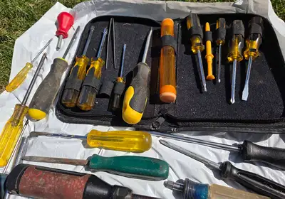 Hand Tools: Collected group of useful Screwdrivers. $10.00., View more