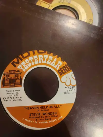 STEVIE WONDER Sealed Delivered/Heaven Help Us All 45 7", View more