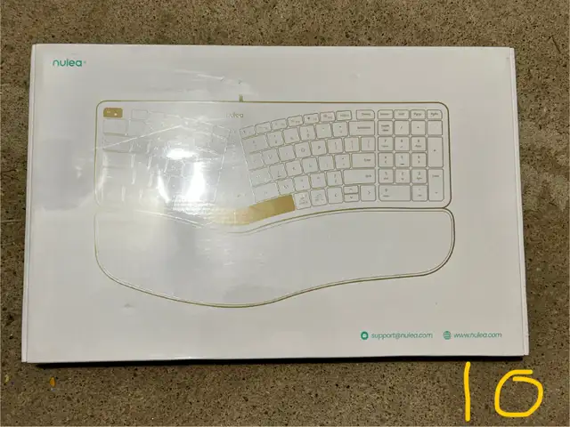 Wired Ergonomic Keyboard - White in Mice, Keyboards & Webcams in City of Toronto - Image 6