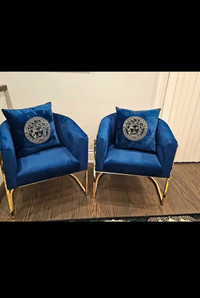 Bul velvet living room chairs set for sale