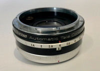 Vivitar Auto 2x-4 Teleconverter for Canon FL and FD mounts