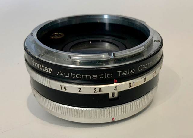 Vivitar Auto 2x-4 Teleconverter for Canon FL and FD mounts in Cameras & Camcorders in Peterborough
