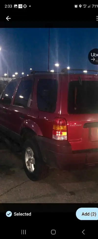 Selling Ford Escape 2006 2.3 "AS IS" Runs good need body repairs Please contact Serious Buyers ONLY...
