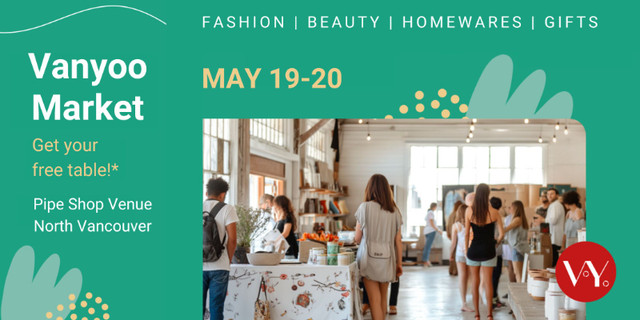 VANYOO Market: May 19-20 in Events in Vancouver