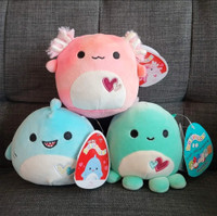 Squishmallow Sealife Plush New Valentine's