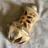 Beautiful Clay Pottery Indoor Outdoor Wall Luminary