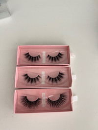 Three NEW pairs of eyelashes
