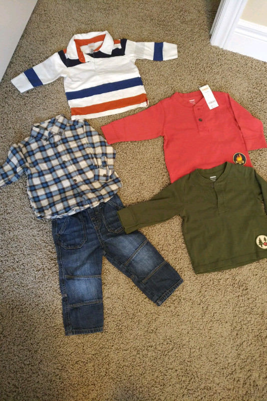 Gymboree toddler boys shirts 12-18 months dans Vêtements - 12 à 18 mois  à Kitchener / Waterloo