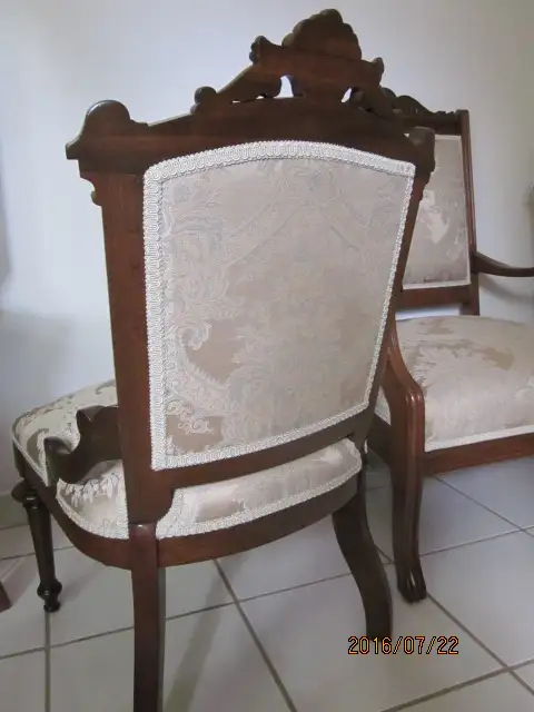 A Set of  3 Living Room  Antique Chairs in Chairs & Recliners in Vancouver - Image 9