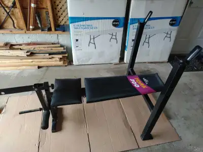 Weightlifting Bench with Legs Attachment , View more