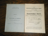 Dominion Experimental Farms 1915 and 1924 Pamphlets