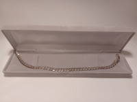 925 Silver Men's 8.5 Inch Italian Cuban Link Bracelet