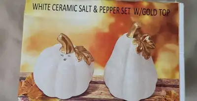 Pumpkin Salt & Pepper Set, View more