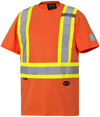 Brand New Pioneer Cotton High Visibility T-Shirt - Size 3XL