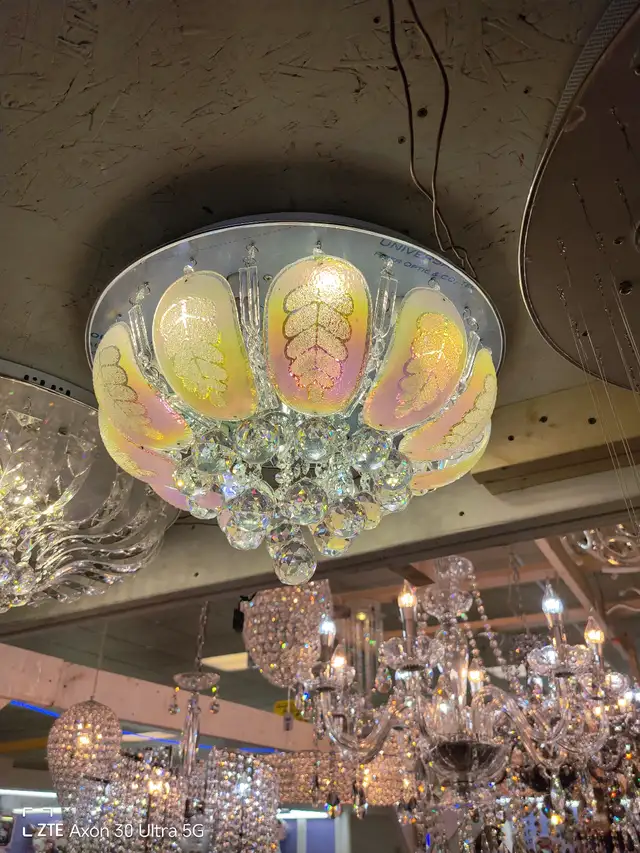 Christmas warehouse sale,8+4 lights tulips chandelier brand new in Indoor Lighting & Fans in City of Toronto - Image 9