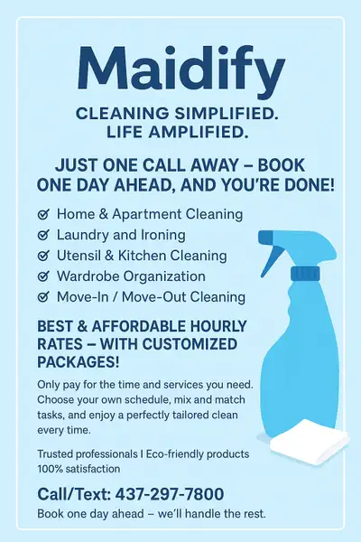 ✨ Maidify – Cleaning Simplified. Life Amplified. ✨, View more