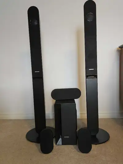 samsung surround sound 5 channel speaker system, View more