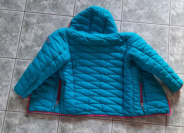 manteau bleu fille 10-12 ans mckinley reversible dans Enfants et jeunesse  à Lévis - Image 3