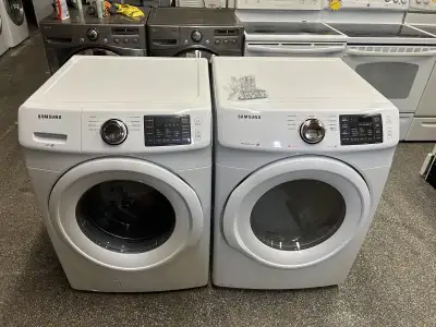 Samsung washer and dryer can be stackable., View more