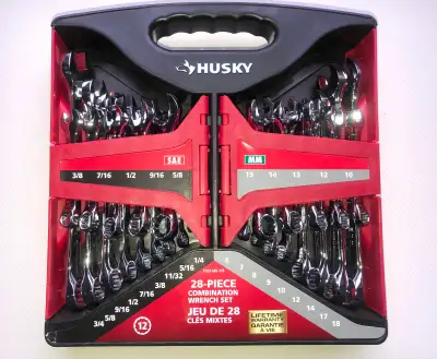 HUSKY 28-Piece Combination Wrench Set, View more