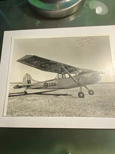 Vintage Wings of Canada Aircraft Cessna Photo Signed Sale in Vancouver, BC only. No shipping. Cash o...