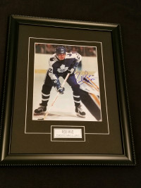 Rick Vaive Toronto Maple Leafs Autographed 8x10 Photo 
