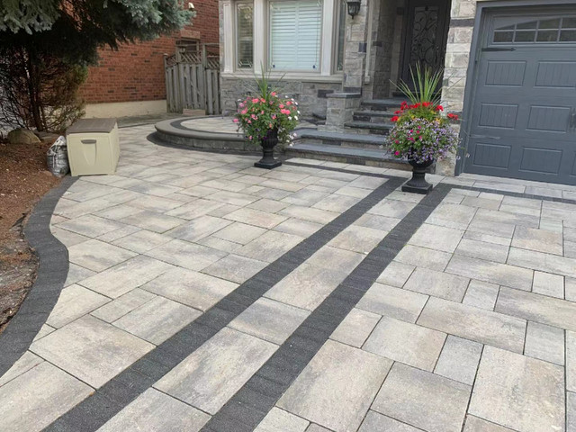 Landscaping Free Estimate24/7 Hotline : 647-390-9307 Barry in Interlock, Paving & Driveways in Oshawa / Durham Region - Image 2