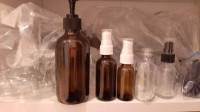 Brand New!80ish Bottles and Pumps for Formulations
