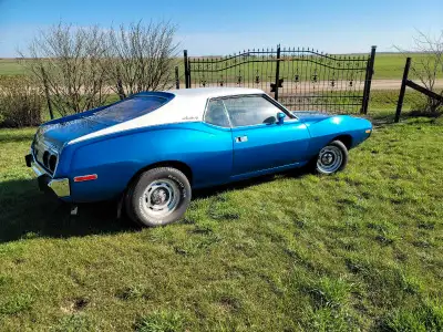 Javelin 360 auto 69000 miles garage kept . Rarely driven. Insured thru hagerty for $20,000. No recei...