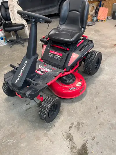 Selling my electric Benchmark 48v lawnmower because I don’t use it anymore. It’s still on warranty,...