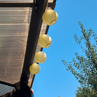 Electric Patio lanterns