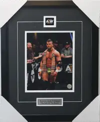 MJF signed autograph AEW wrestling 8x10 framed