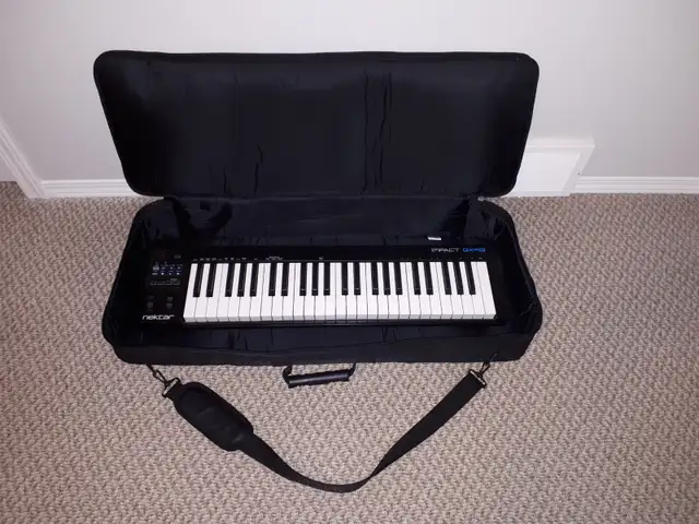 Nektar Impact GX49 Midi Keyboard Controller, Keyboard Stand and in Pianos & Keyboards in Calgary - Image 5