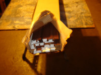 Box of siding aluminum brown J-trim [12 ft lengths]
