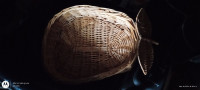 Wicker basket like new