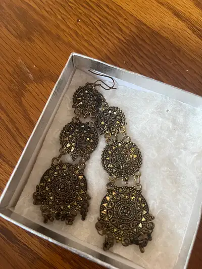 New earrings, View more