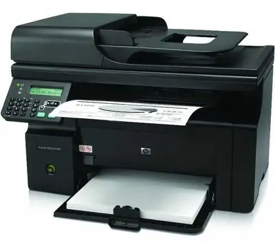 HP LaserJet Pro M1212nf Multifunction Printer. Monochrome. Comes with 2 additional new unopened tone...