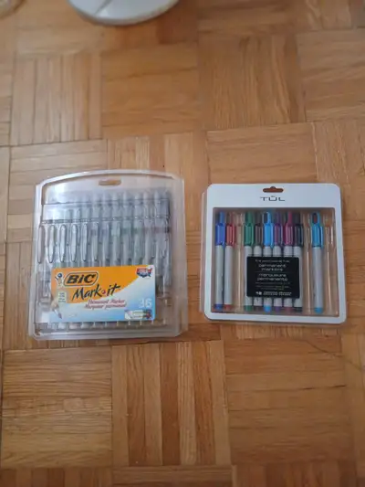 2 Packages Of Permanent Markers, View more