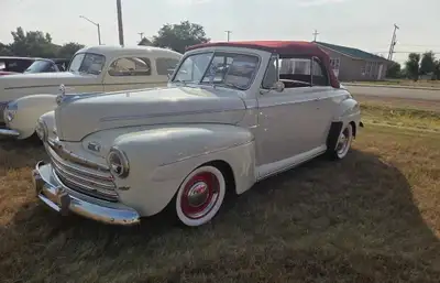 **** TRADE FOR MUSCLE CAR **** 1947 Ford Super Deluxe Convertible Streetrod that appears original -...