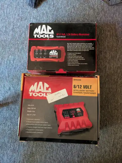 MAC TOOLS STD & AGM BATTERY CHARGER, View more