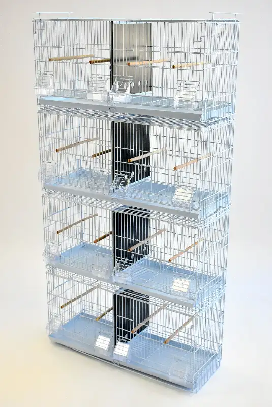 30" STACKED FINCH CANARY BREEDING CAGE (SET OF OF 4 CAGES) in Birds for Rehoming in Mississauga / Peel Region - Image 3