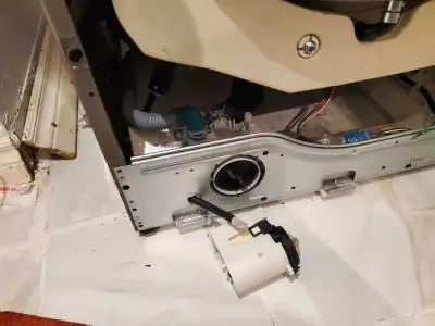appliance repair - washer with drain issue, View more