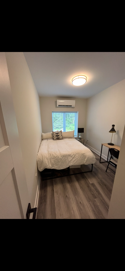 One bedroom, personal bathroom, shared kitchen and family room area for rent!