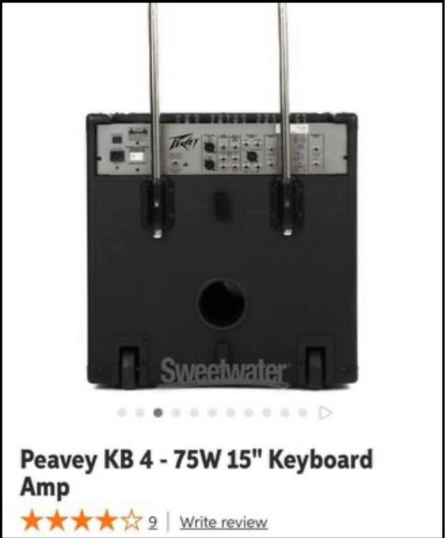 Ampli PEAVEY KB 4  dans Amplificateurs et pédales  à Ville de Québec - Image 2